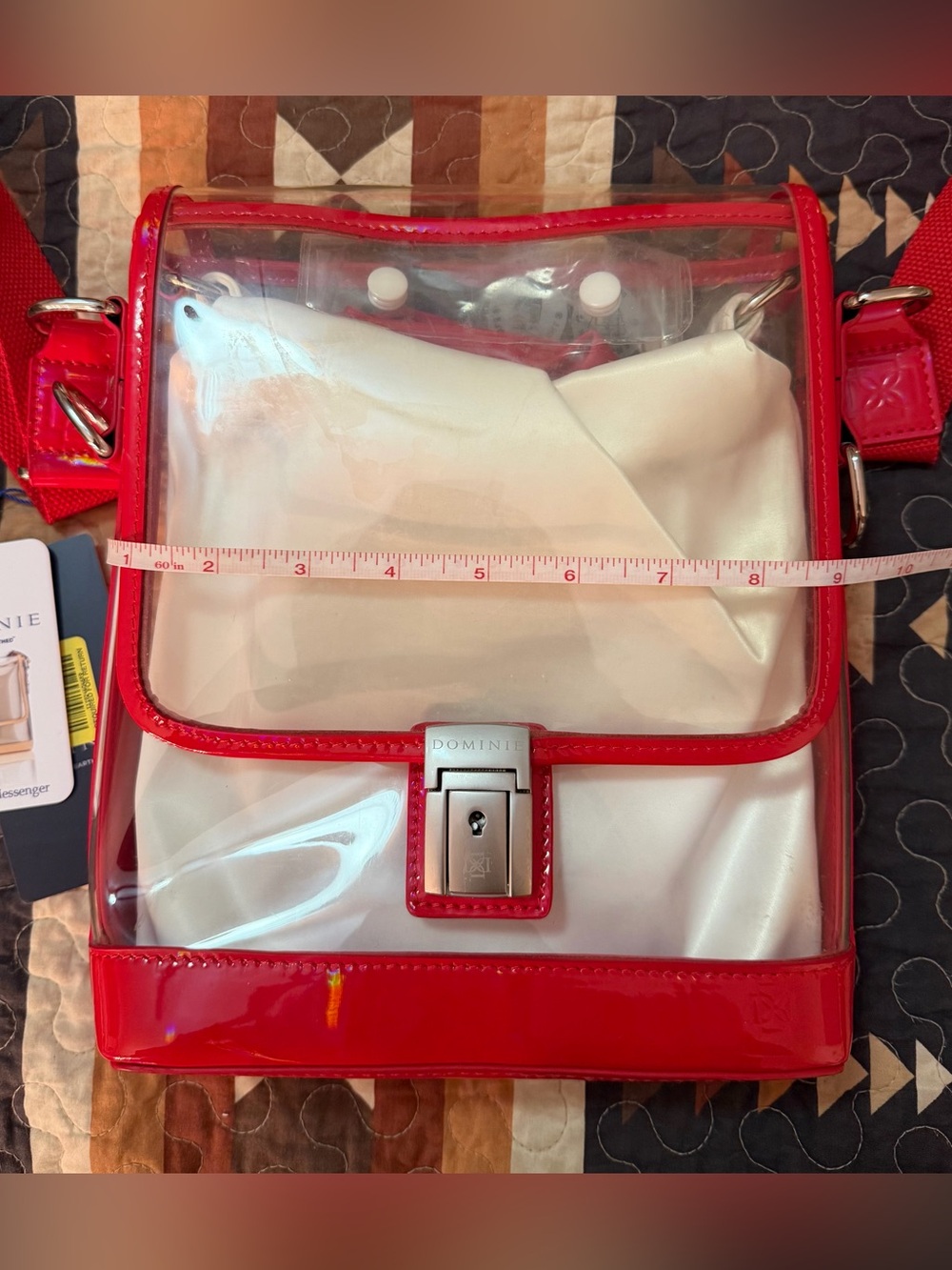 DOMINIE Messenger (Red
Patent Leather, white Liner) - Picture 4 of 6